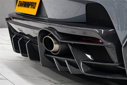 Difusor trasero de fibra de carbono DarwinPRO para McLaren GT BKSS Design (2019-UP) | Compatible con GT y GTS