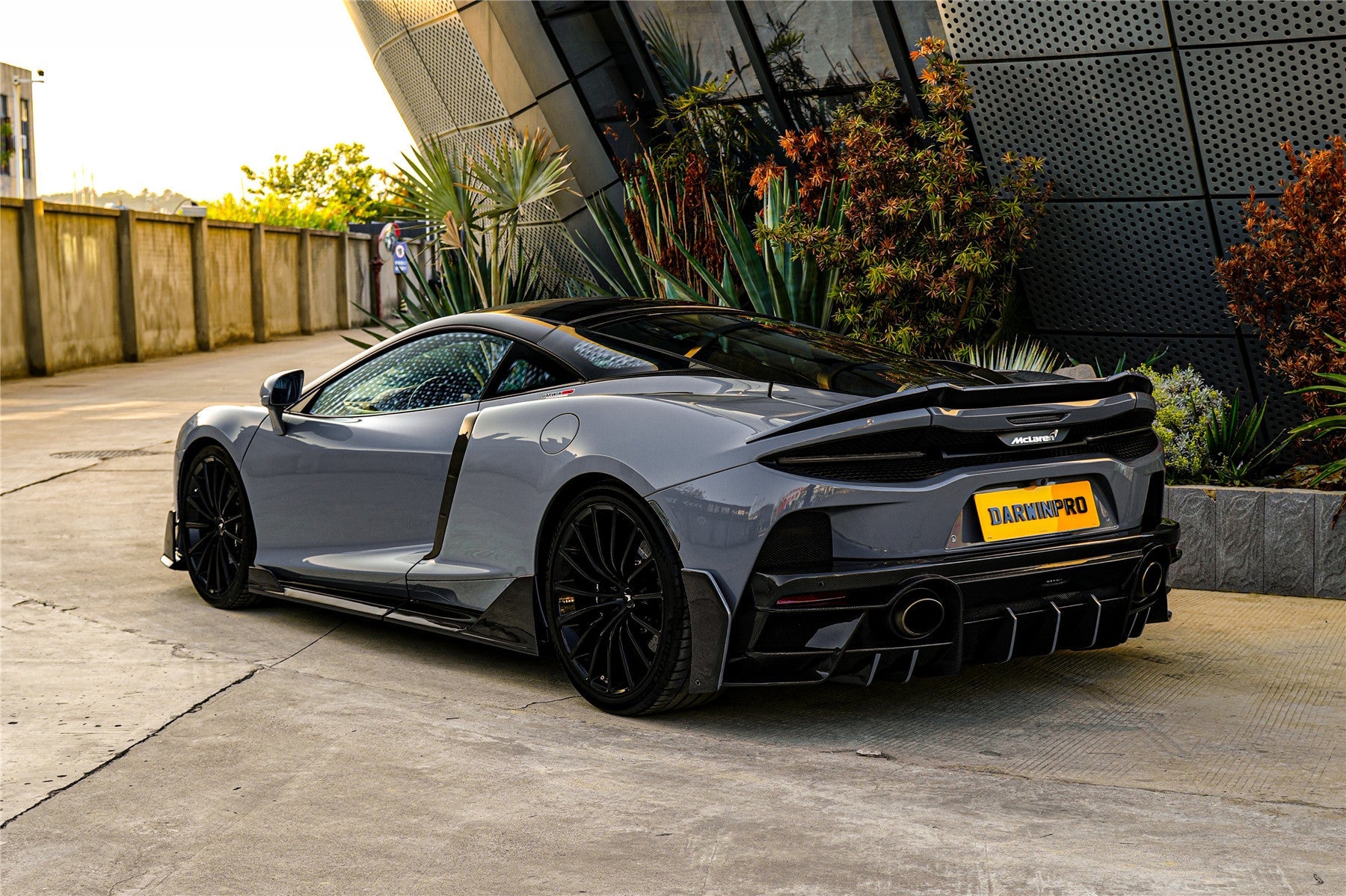 Difusor trasero de fibra de carbono DarwinPRO para McLaren GT BKSS Design (2019-UP) | Compatible con GT y GTS