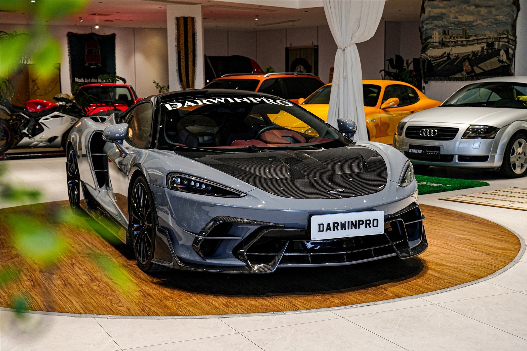 DarwinPRO 2019-UP McLaren GT BKSS Design Carbon Fiber Hood | Fits GT, GTS