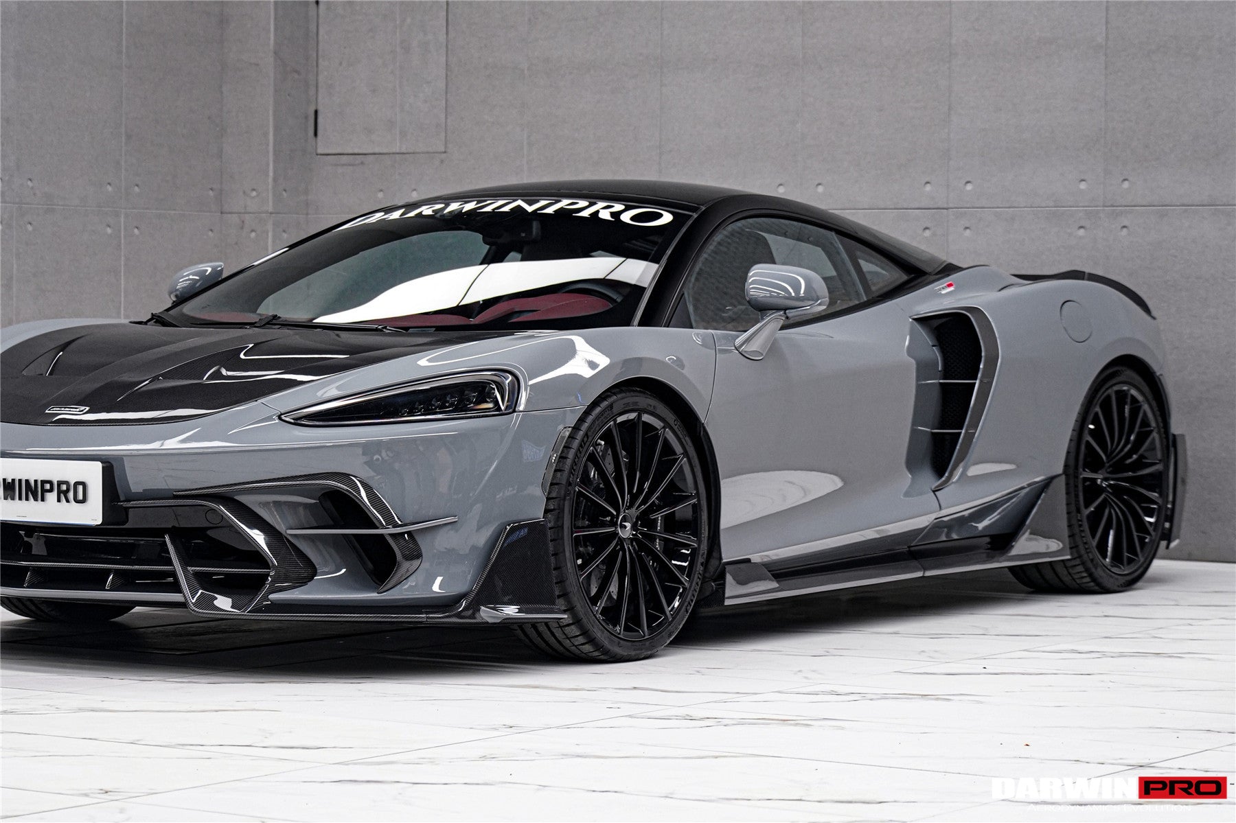 DarwinPRO 2019-UP McLaren GT BKSS Design Carbon Fiber Quarter Panel Side Scoops | Fits GT, GTS
