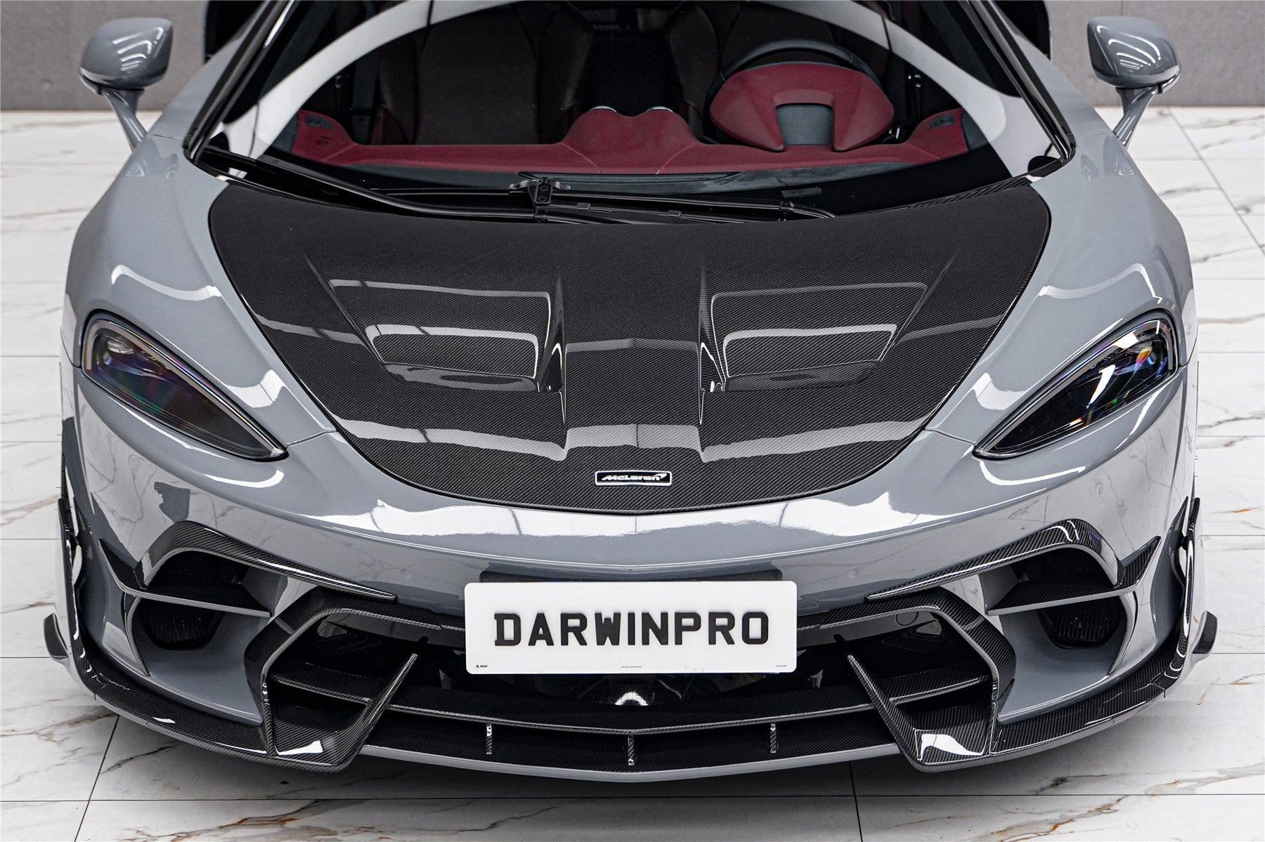 DarwinPRO 2019-UP McLaren GT BKSS Design Carbon Fiber Hood | Fits GT, GTS