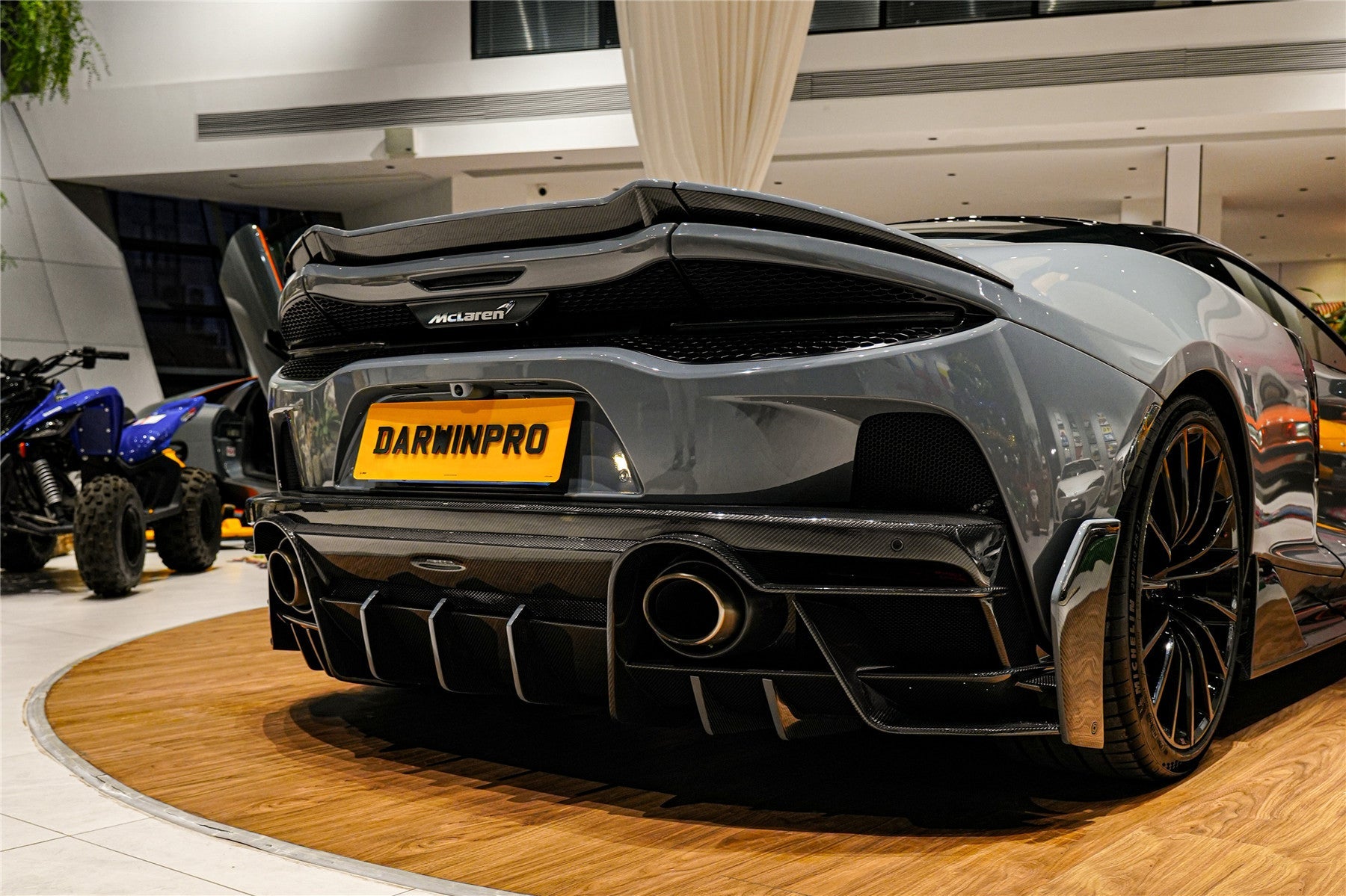 DarwinPRO 2019-UP McLaren GT BKSS Design Carbon Fiber Trunk Spoiler | Fits GT, GTS