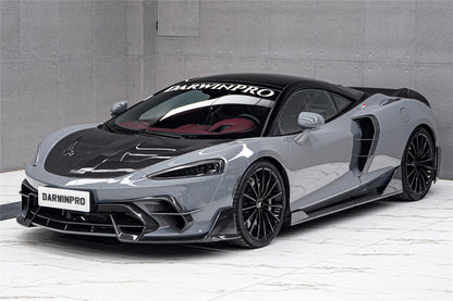 DarwinPRO 2019-UP McLaren GT BKSS Design Carbon Fiber Front Lip | Fits GT, GTS