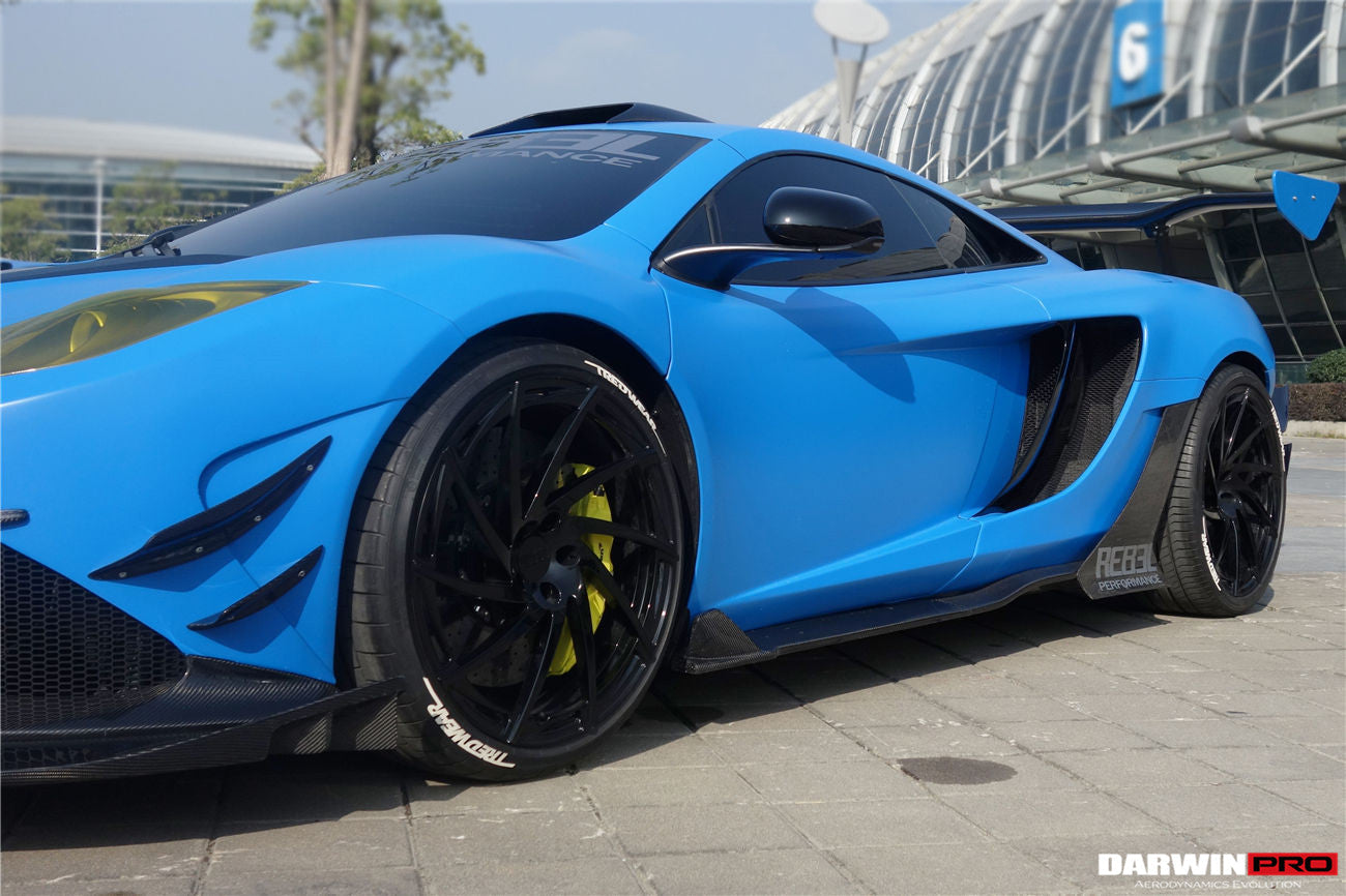 DarwinPRO Rebel Performance Style Partial Carbon Fiber Full Body Kit | 2011-2014 McLaren MP4/12C