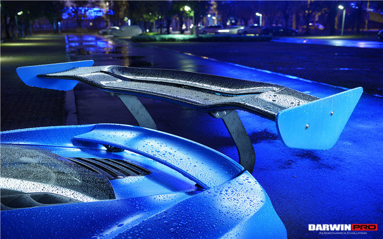 DarwinPRO 2011-2017 McLaren MP4 12C 650S Rebel Performance Style Carbon Fiber Trunk Spoiler Wing
