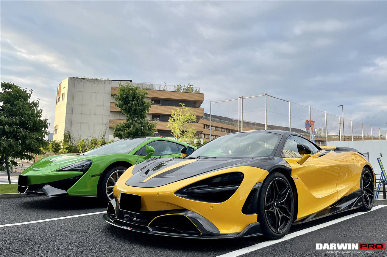 DarwinPRO 2017-2023 McLaren 720s Se²NWB Style Carbon Fiber Front Lip