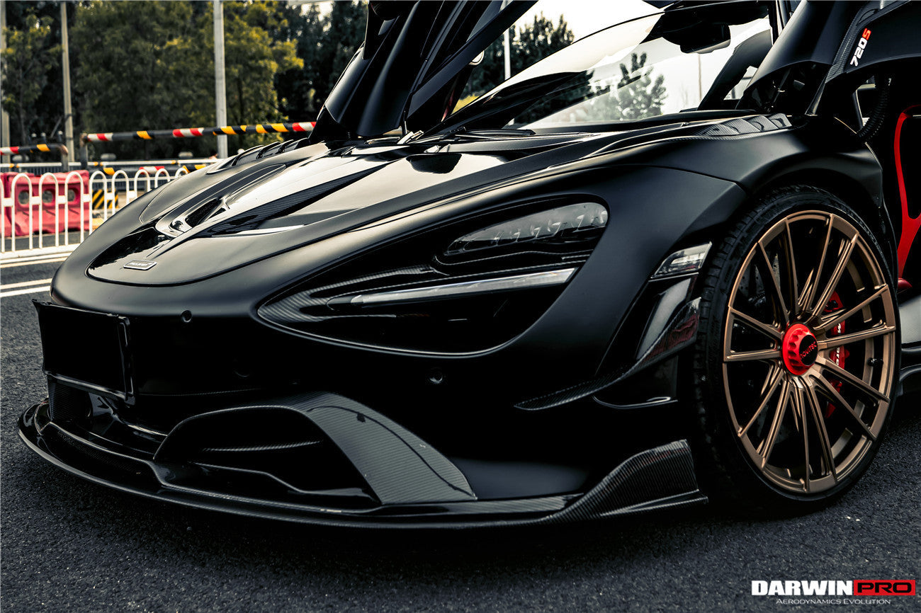 DarwinPRO 2017-2023 McLaren 720s Se²NWB Style Carbon Fiber Front Lip