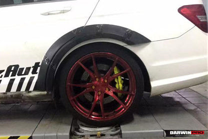 Kit de carrocería completa DarwinPRO 2012-2014 Mercedes Benz W204 C63 AMG Sedán estilo BKSS