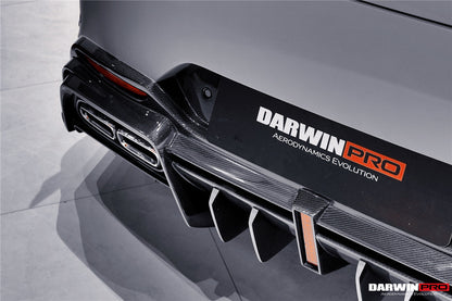 Parachoques trasero de fibra de carbono DarwinPRO 2019-2024 Mercedes Benz AMG GT50 GT53 GT43 GT63 GT63S 4 puertas Coupé X290 IMP Ver.2