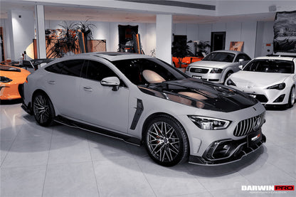 DarwinPRO 2019-2024 Mercedes Benz AMG GT50 GT53 GT43 GT63 GT63S 4Door Coupe X290 IMP Performance Ver.2 Side Skirts
