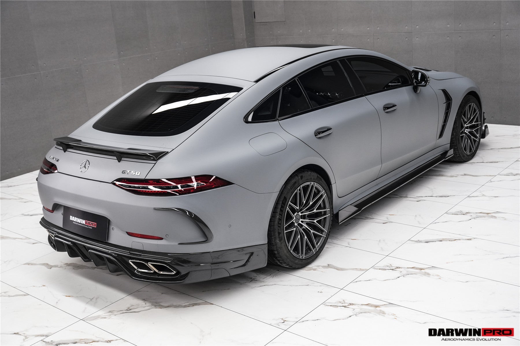 DarwinPRO 2019-2024 Mercedes Benz AMG GT50 GT53 GT43 GT63 GT63S 4Door Coupe X290 IMP Performance Ver.2 Trunk Spoiler