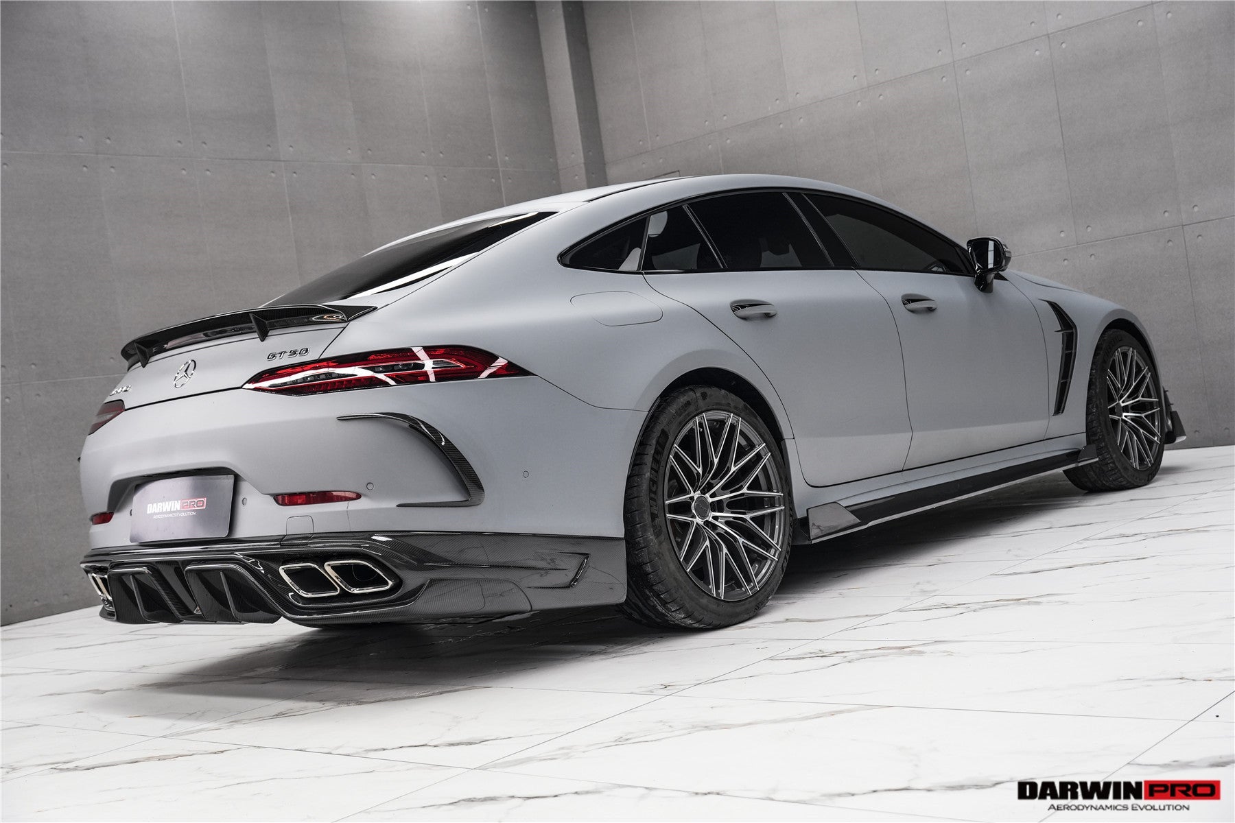 DarwinPRO 2019-2024 Mercedes Benz AMG GT50 GT53 GT43 GT63 GT63S 4Door Coupe X290 IMP Performance Ver.2 Trunk Spoiler