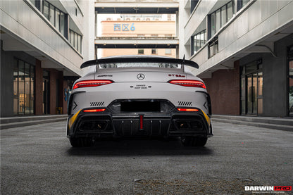 Parachoques trasero de fibra de carbono DarwinPRO 2019-2024 Mercedes Benz AMG GT50 GT53 GT43 GT63 GT63S 4 puertas Coupé X290 IMP Ver.2
