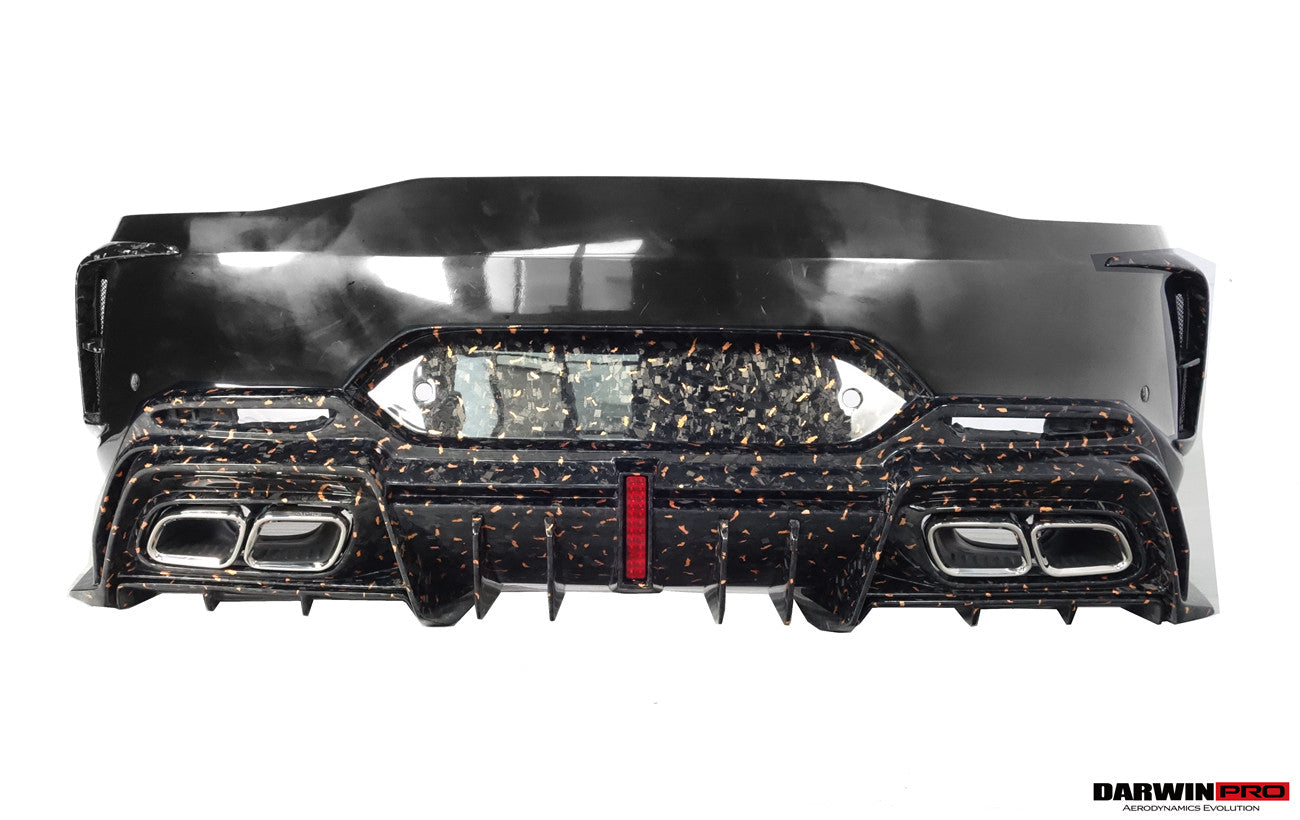 Parachoques trasero de fibra de carbono DarwinPRO 2019-2024 Mercedes Benz AMG GT50 GT53 GT43 GT63 GT63S 4 puertas Coupé X290 IMP Ver.2
