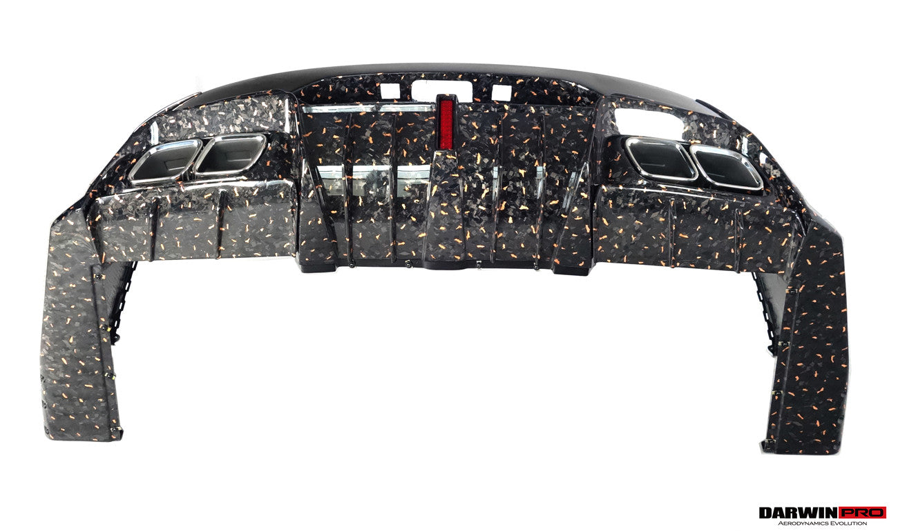 Parachoques trasero de fibra de carbono DarwinPRO 2019-2024 Mercedes Benz AMG GT50 GT53 GT43 GT63 GT63S 4 puertas Coupé X290 IMP Ver.2
