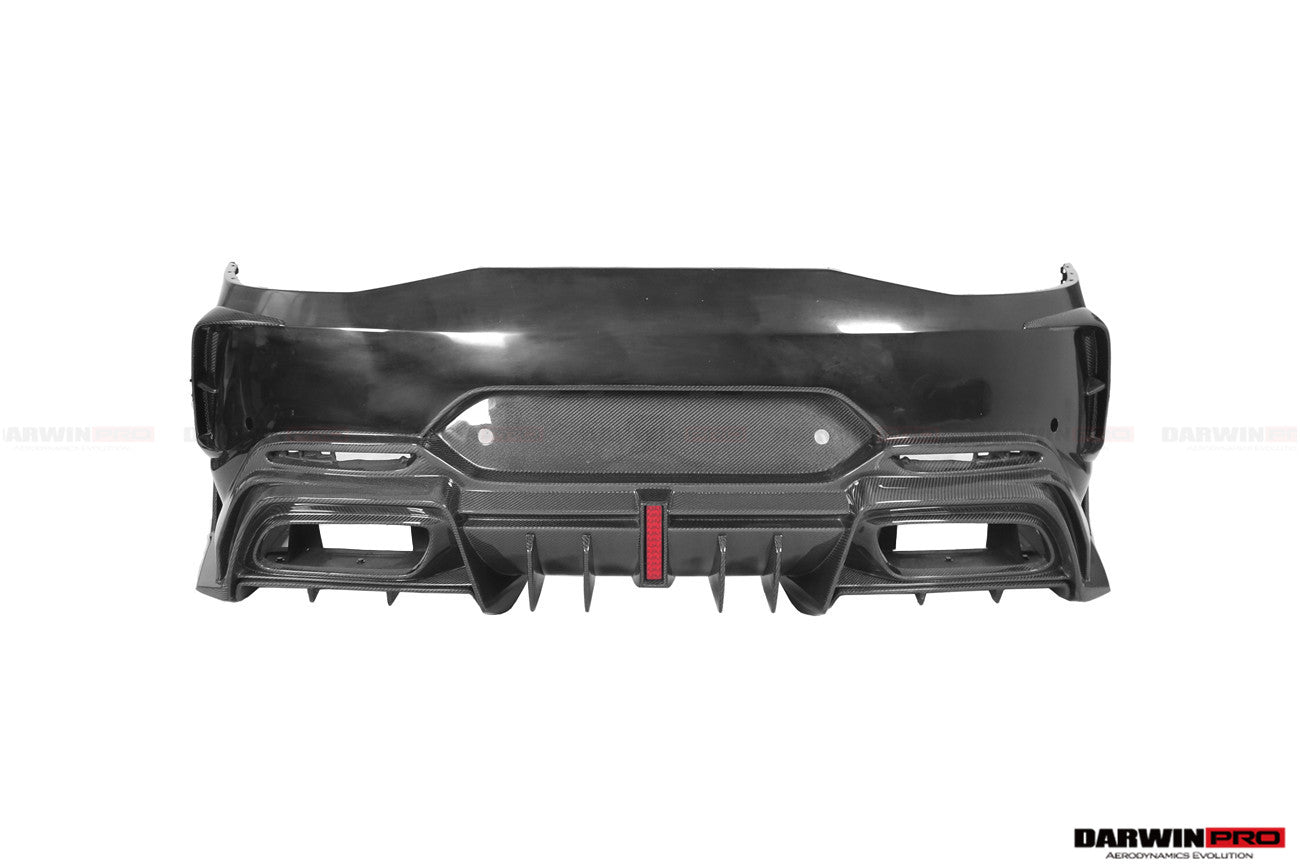 Parachoques trasero de fibra de carbono DarwinPRO 2019-2024 Mercedes Benz AMG GT50 GT53 GT43 GT63 GT63S 4 puertas Coupé X290 IMP Ver.2