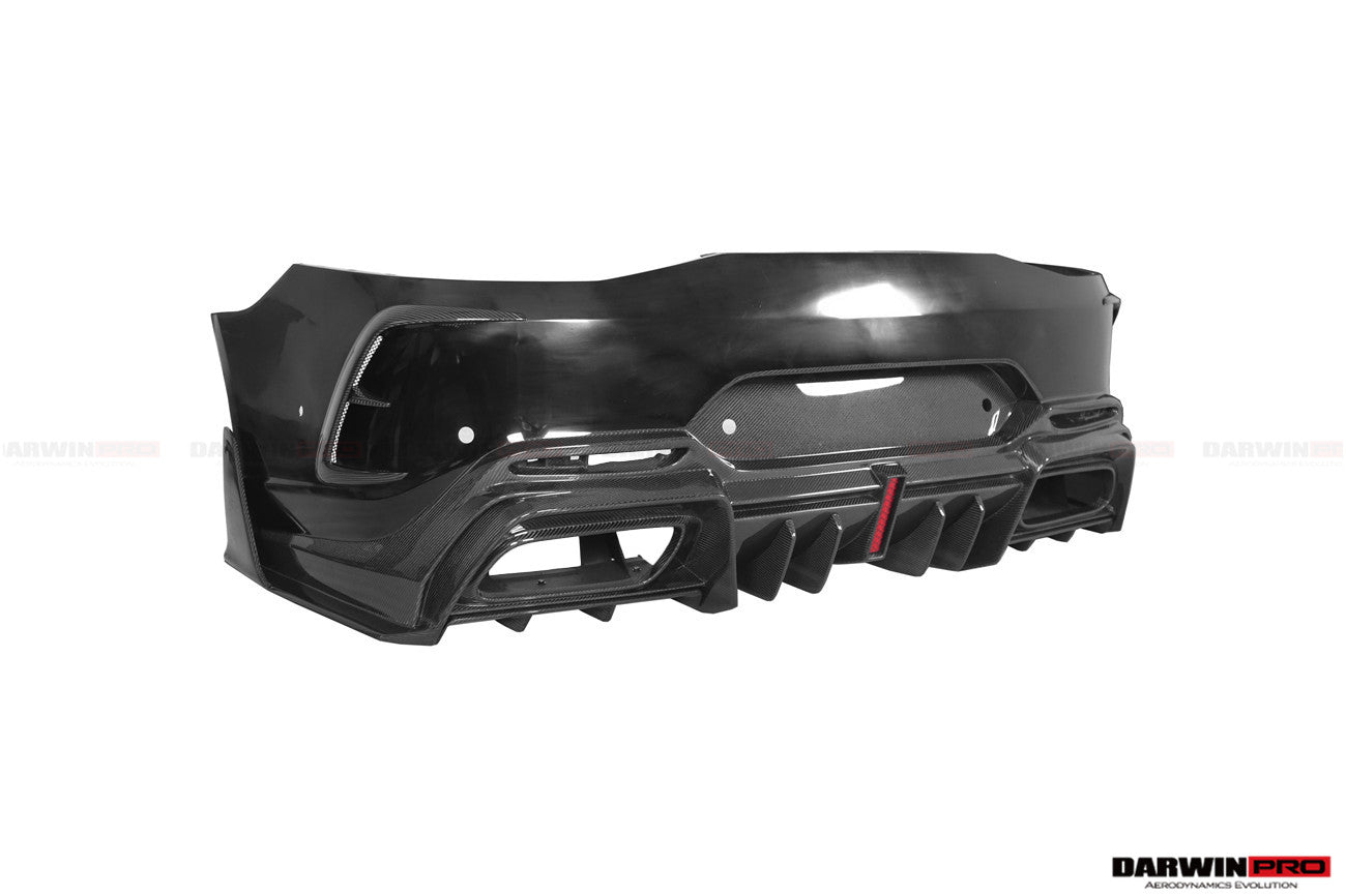 Parachoques trasero de fibra de carbono DarwinPRO 2019-2024 Mercedes Benz AMG GT50 GT53 GT43 GT63 GT63S 4 puertas Coupé X290 IMP Ver.2