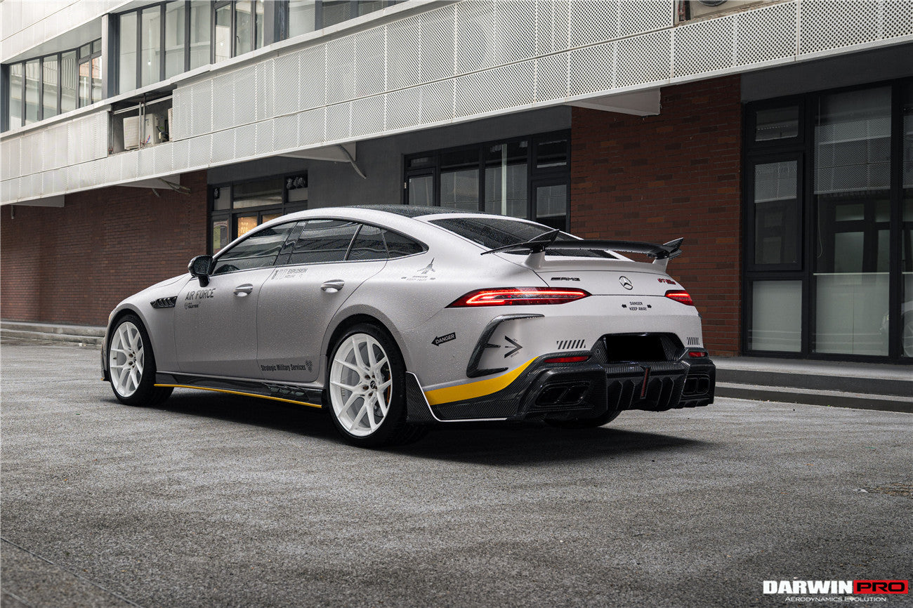 Parachoques trasero de fibra de carbono DarwinPRO 2019-2024 Mercedes Benz AMG GT50 GT53 GT43 GT63 GT63S 4 puertas Coupé X290 IMP Ver.2