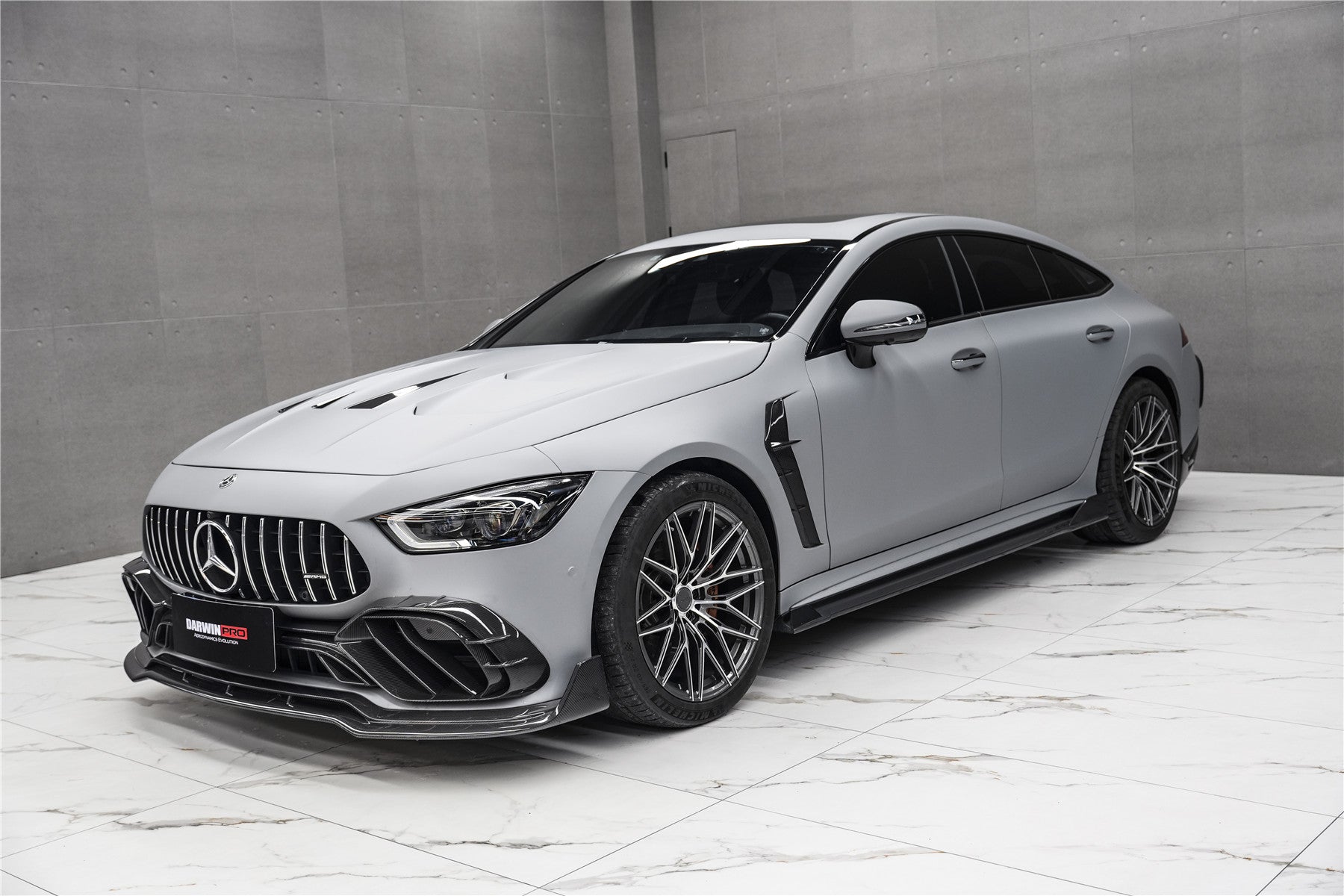 DarwinPRO 2019-2024 Mercedes Benz AMG GT50 GT53 GT43 4Door Coupe X290 IMP Performance Side Skirts Under Board