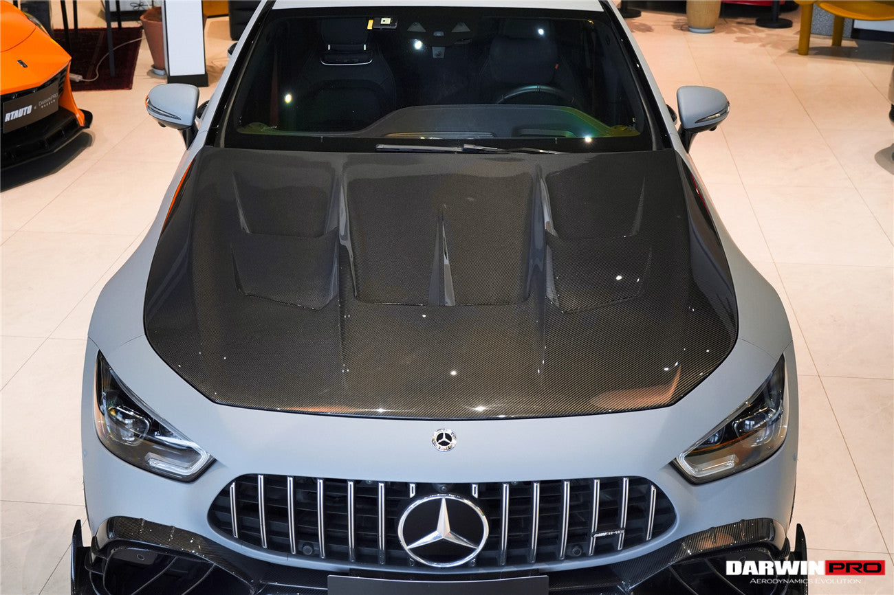 DarwinPRO 2019-2024 Mercedes Benz AMG GT50 GT53 GT43 GT63 GT63S 4 puertas Coupé X290 IMP Performance Ver.2 Capó