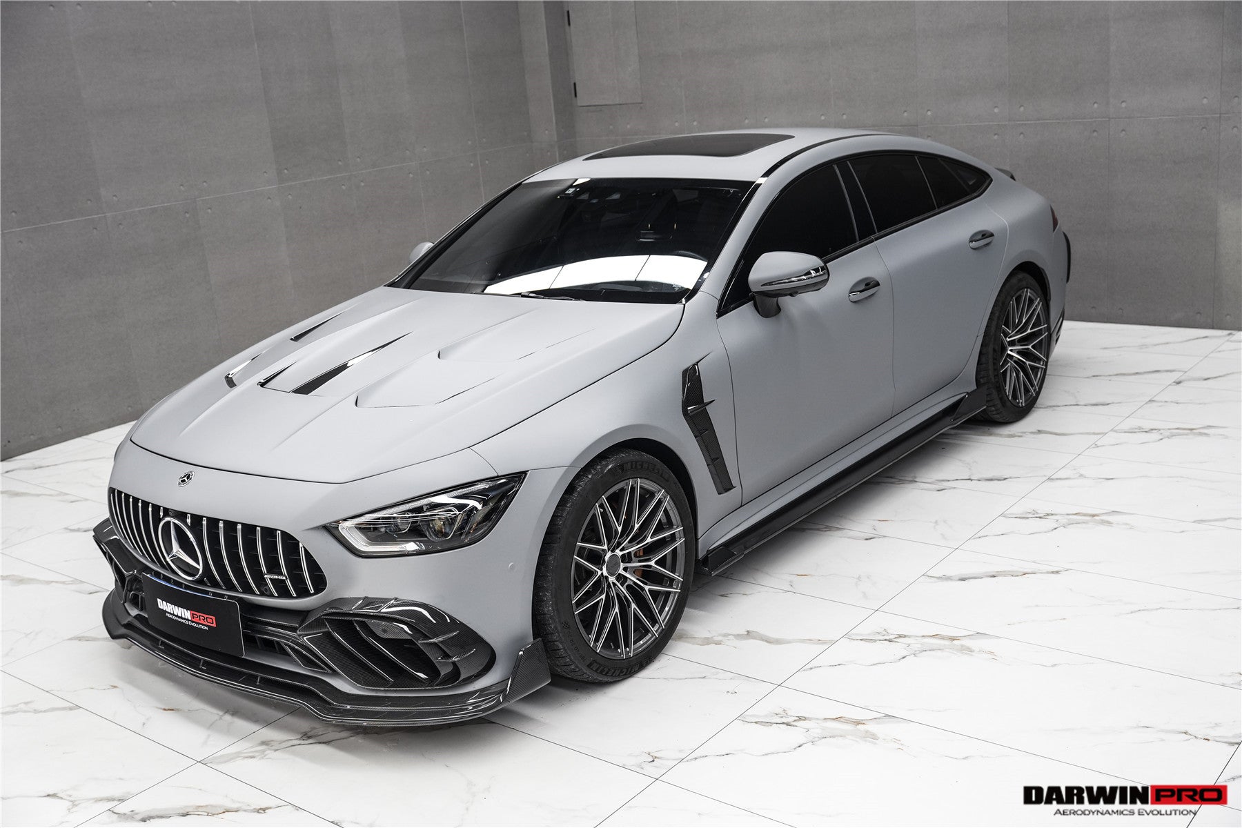 DarwinPRO 2019-2024 Mercedes Benz AMG GT50 GT53 GT43 GT63 GT63S 4 puertas Coupé X290 IMP Performance Ver.2 Capó
