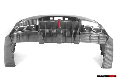 Parachoques trasero de fibra de carbono DarwinPRO 2019-2024 Mercedes Benz AMG GT50 GT53 GT43 GT63 GT63S 4 puertas Coupé X290 IMP Ver.2