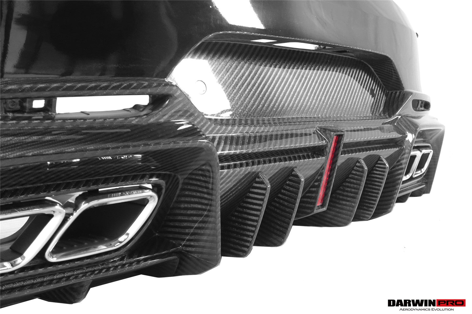 Parachoques trasero de fibra de carbono DarwinPRO 2019-2024 Mercedes Benz AMG GT50 GT53 GT43 GT63 GT63S 4 puertas Coupé X290 IMP Ver.2