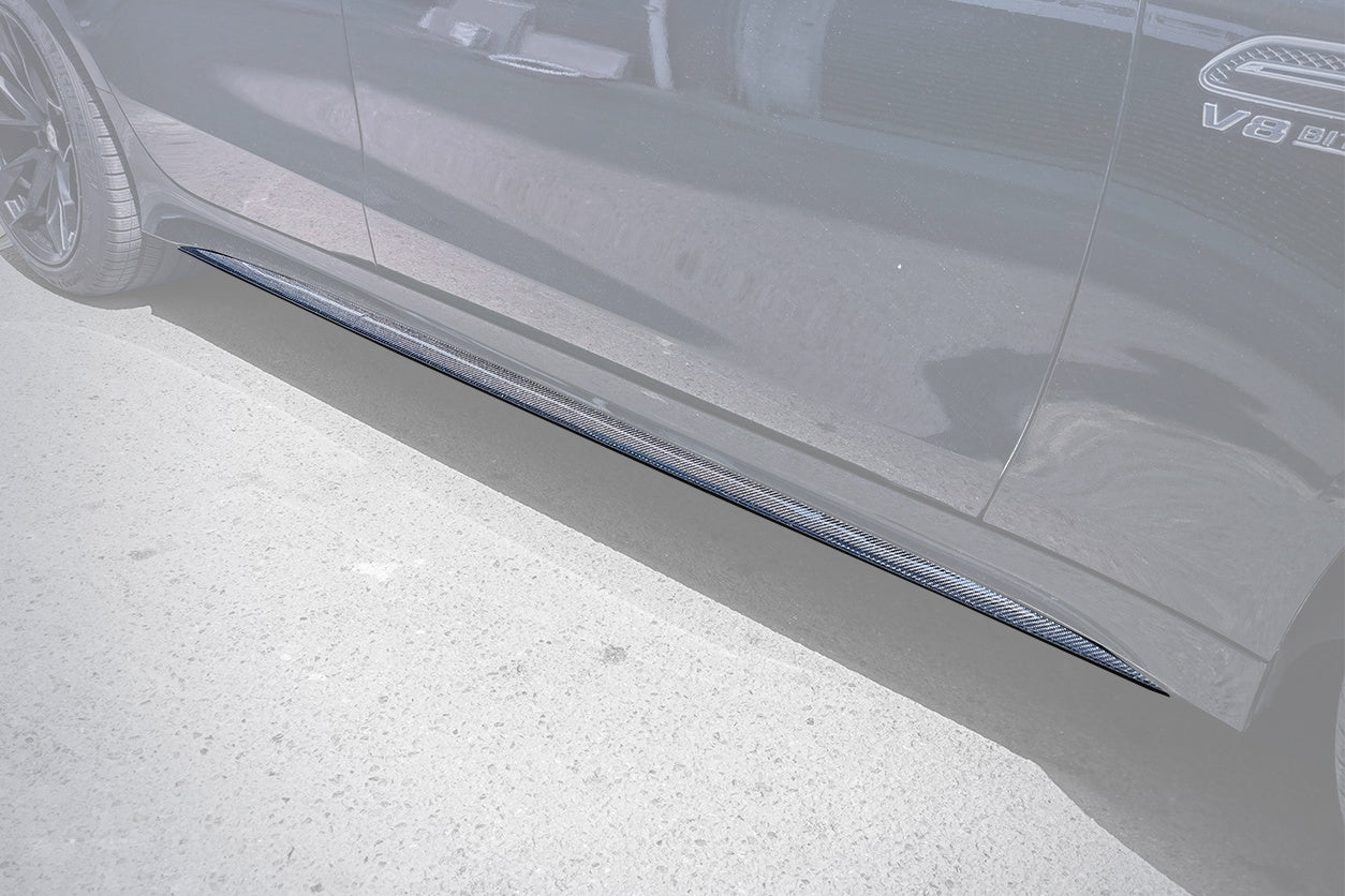 DarwinPRO 2019-2024 Mercedes Benz AMG GT63 S 4Door Coupe X290 Carbon Fiber Side Skirts Replacement