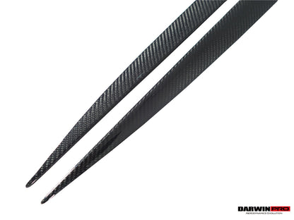 Reemplazo de faldones laterales de fibra de carbono DarwinPRO para Mercedes Benz AMG GT63 S Coupé de 4 puertas X290 (2019-2024)