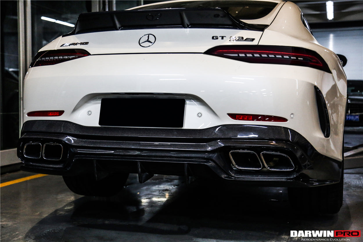 Difusor trasero de alto rendimiento DarwinPRO para Mercedes Benz AMG GT63 S Coupé de 4 puertas X290 IMP (2019-2024)