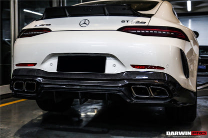 Difusor trasero de alto rendimiento DarwinPRO para Mercedes Benz AMG GT63 S Coupé de 4 puertas X290 IMP (2019-2024)
