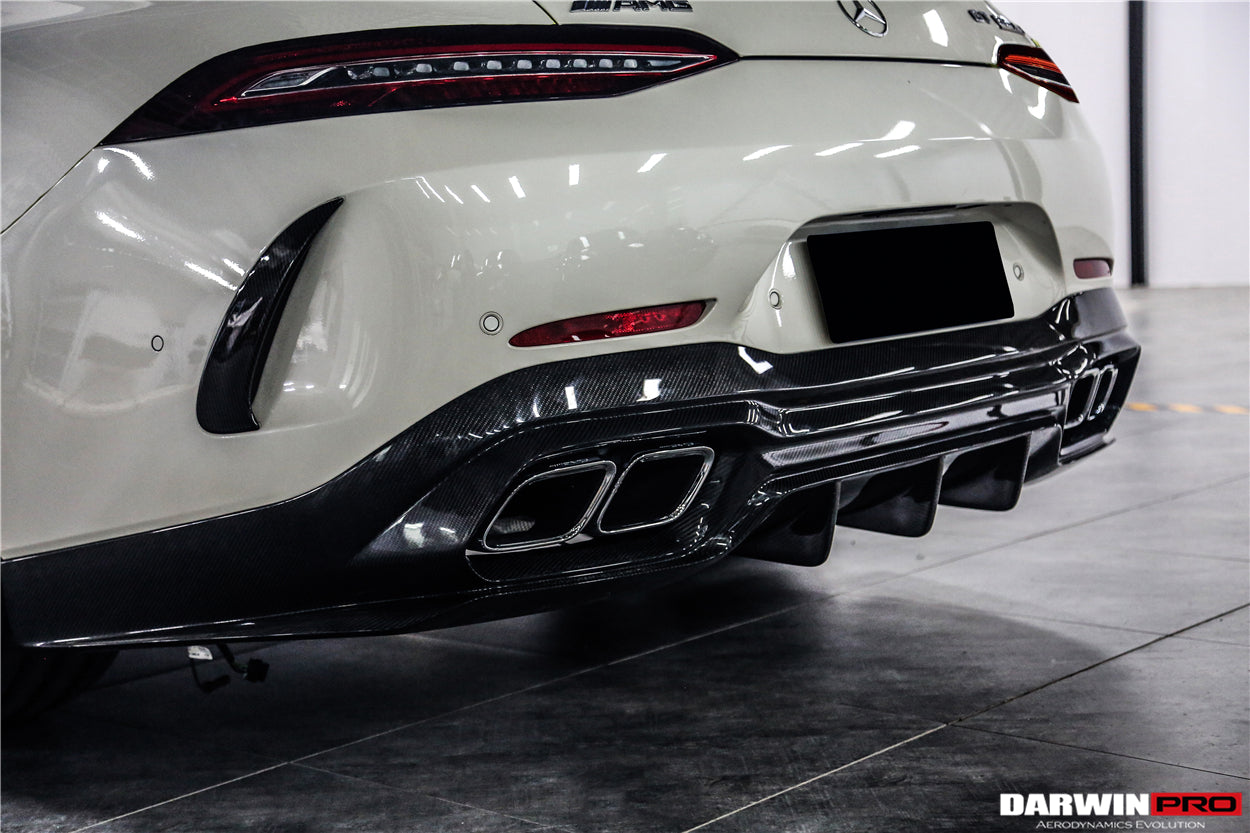 Difusor trasero de alto rendimiento DarwinPRO para Mercedes Benz AMG GT63 S Coupé de 4 puertas X290 IMP (2019-2024)