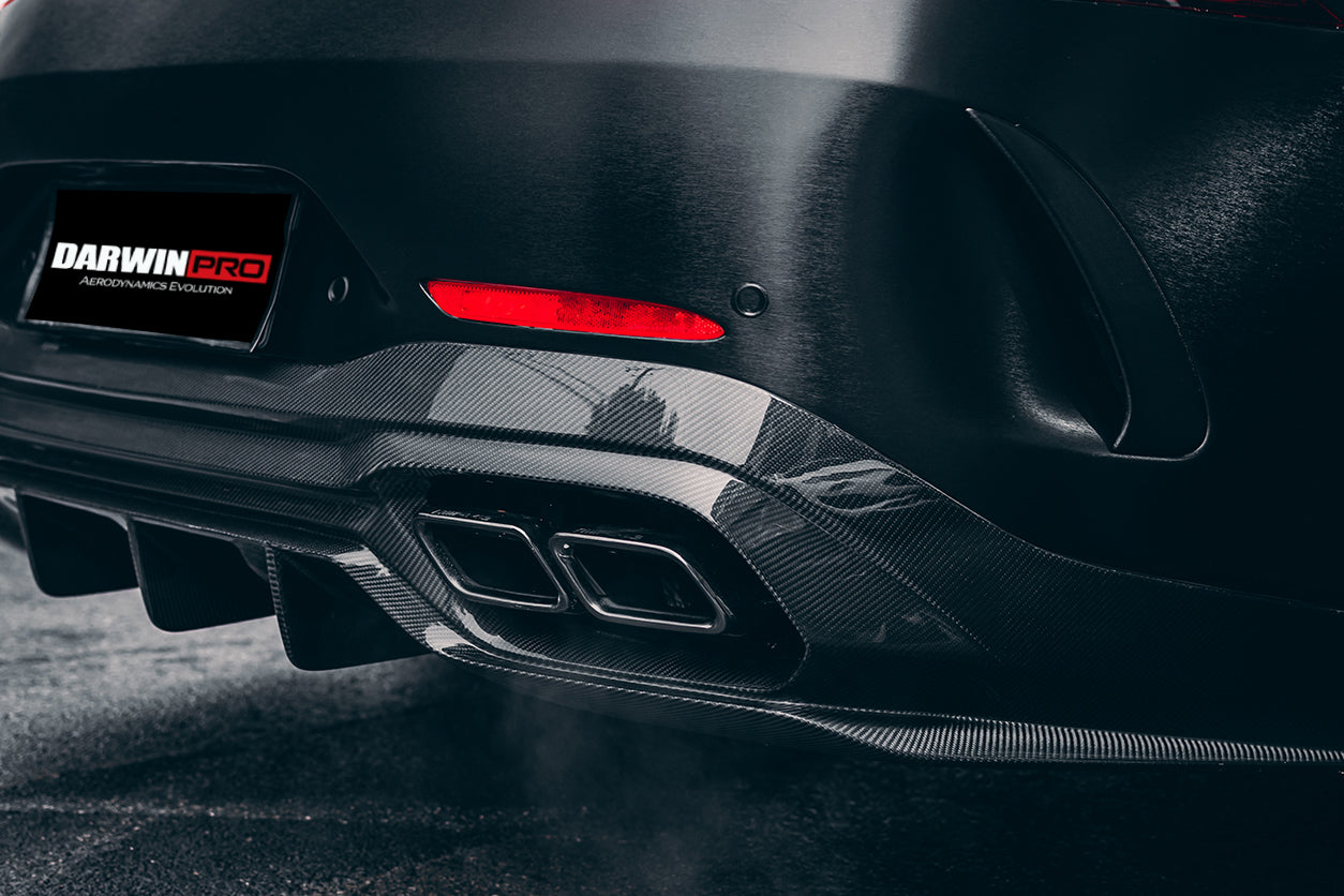 Difusor trasero de alto rendimiento DarwinPRO para Mercedes Benz AMG GT63 S Coupé de 4 puertas X290 IMP (2019-2024)