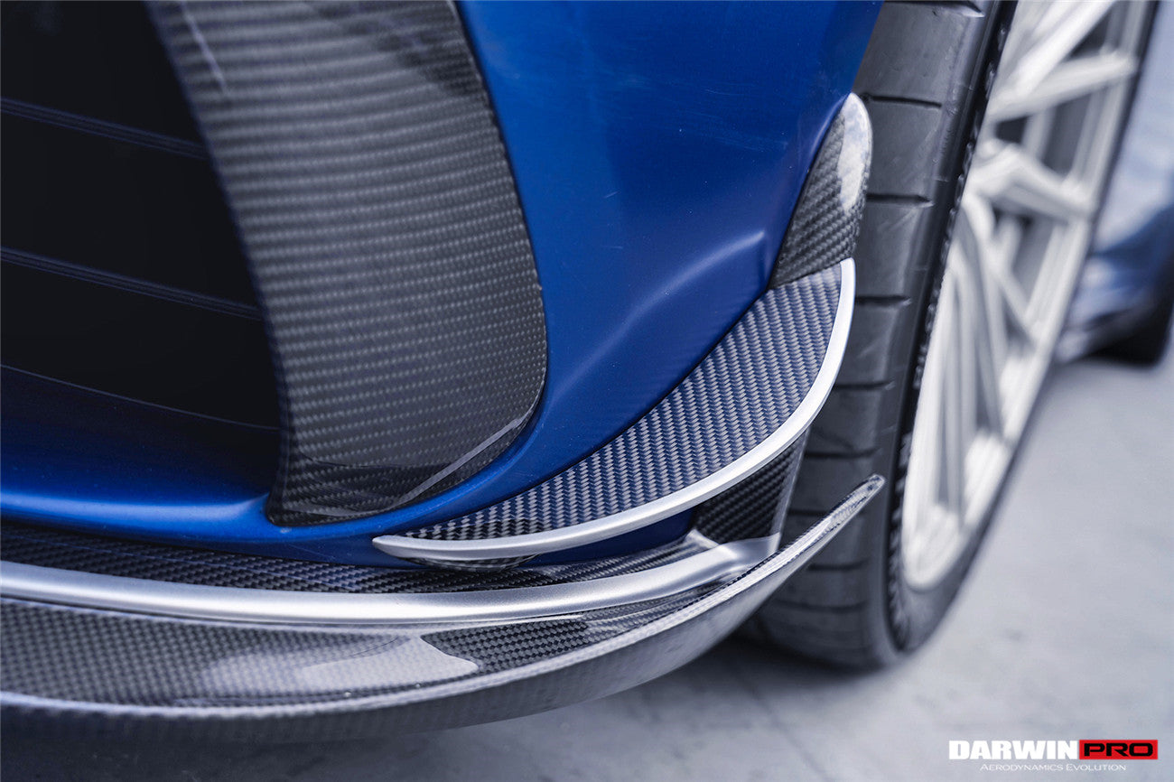 Canards delanteros de alto rendimiento DarwinPRO 2019+ Mercedes Benz AMG GT63 S Coupé de 4 puertas X290 IMP