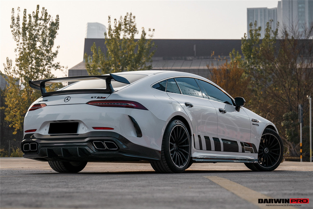 Difusor trasero de alto rendimiento DarwinPRO para Mercedes Benz AMG GT63 S Coupé de 4 puertas X290 IMP (2019-2024)