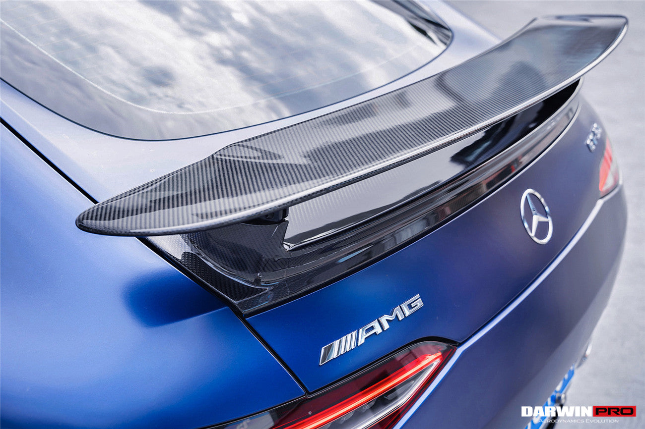 Alerón de maletero DarwinPRO de fibra de carbono para Mercedes Benz AMG GT Coupé de 4 puertas X290 (2019-2024) | Compatible con GT63, ​​GT63S, GT53 y GT50