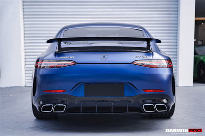 Alerón de maletero DarwinPRO de fibra de carbono para Mercedes Benz AMG GT Coupé de 4 puertas X290 (2019-2024) | Compatible con GT63, ​​GT63S, GT53 y GT50