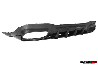 DarwinPRO 2019-2024 Mercedes Benz AMG GT63 S 4Door Coupe X290 Carbon Fiber Rear Diffuser