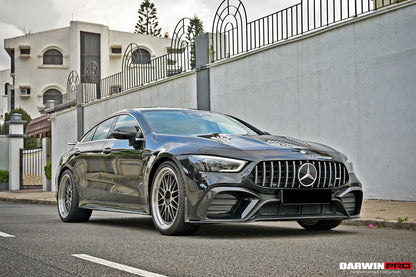 DarwinPRO 2019+ Mercedes Benz AMG GT63 S 4Door Coupe X290 Carbon Fiber Middle Front Lip
