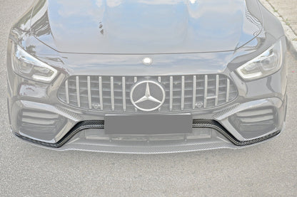 DarwinPRO 2019+ Mercedes Benz AMG GT63 S 4Door Coupe X290 Carbon Fiber Middle Front Lip