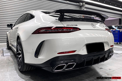 DarwinPRO 2019-2024 Mercedes Benz AMG GT63 S 4Door Coupe X290 Carbon Fiber Rear Diffuser