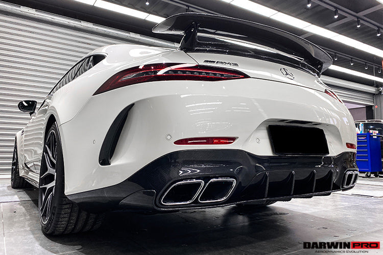 DarwinPRO 2019+ Mercedes Benz AMG GT63 S 4Door Coupe X290 Carbon Fiber Rear Canards