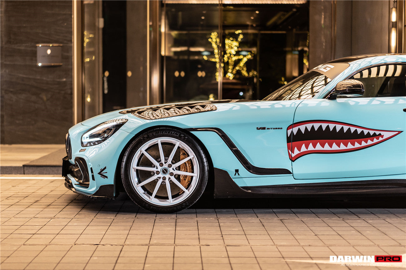 Faldones laterales de fibra de carbono DarwinPRO para Mercedes Benz AMG GTC IMPII 2017-2021