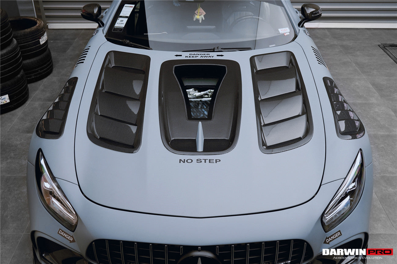 DarwinPRO IMPII Performance Carbon Fiber Hood | 2015-2021 Mercedes Benz AMG GT & GTS & GTC & GTR