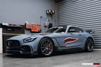Faldones laterales de fibra de carbono DarwinPRO para Mercedes Benz AMG GTC IMPII 2017-2021