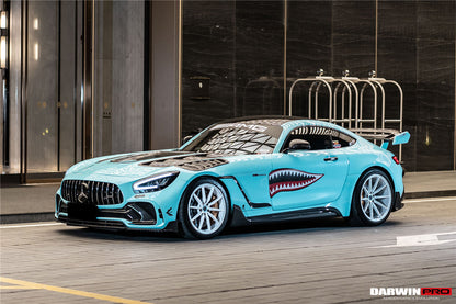 Faldones laterales de fibra de carbono DarwinPRO para Mercedes Benz AMG GTC IMPII 2017-2021