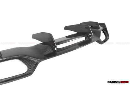 Difusor trasero de fibra de carbono DarwinPRO para Mercedes Benz AMG GT GTS IMP 2015-2021