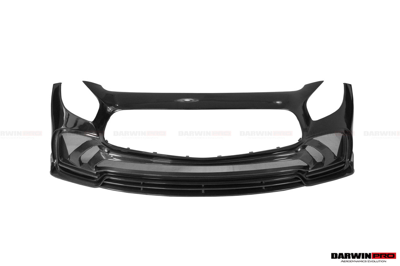 Parachoques delantero de fibra de carbono DarwinPRO 2015-2021 Mercedes Benz AMG GT, GTS y GTC IMPII Performance Part