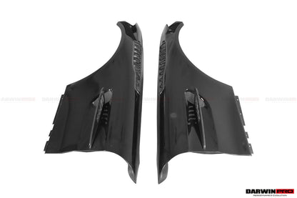 DarwinPRO BK Style Partial Carbon Fiber Front Fender | 2015-2021 Mercedes Benz AMG GT & GTS & GTC & GTR