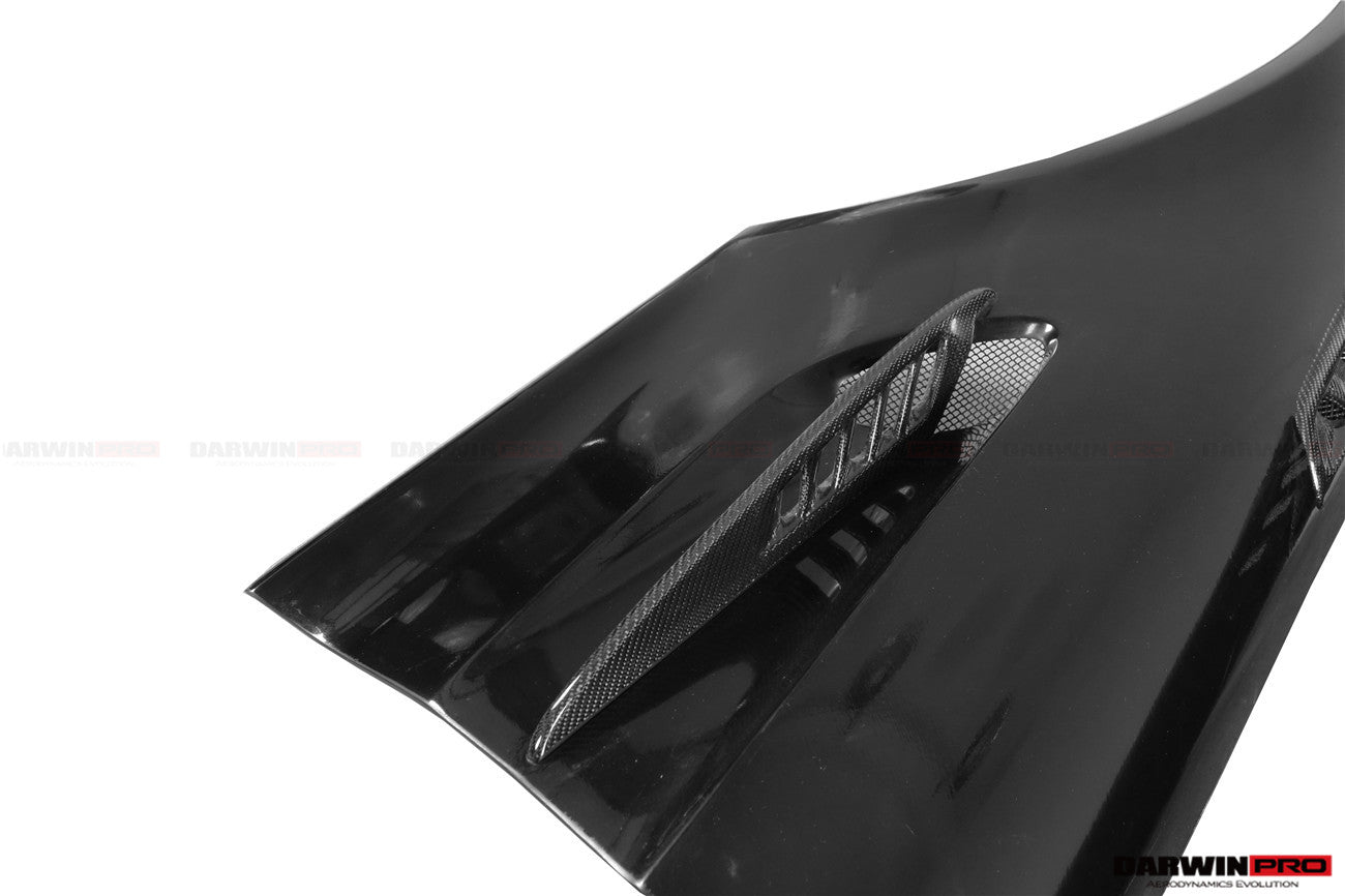 DarwinPRO BK Style Partial Carbon Fiber Front Fender | 2015-2021 Mercedes Benz AMG GT & GTS & GTC & GTR